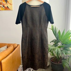 Elle Tahari Bodycon Textured Dress